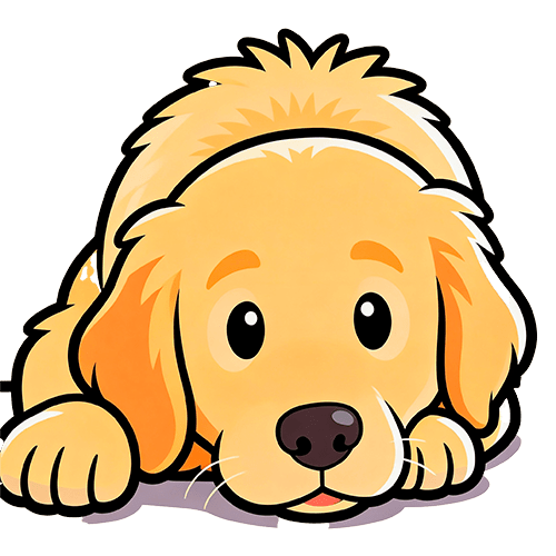 icono golden retriever
